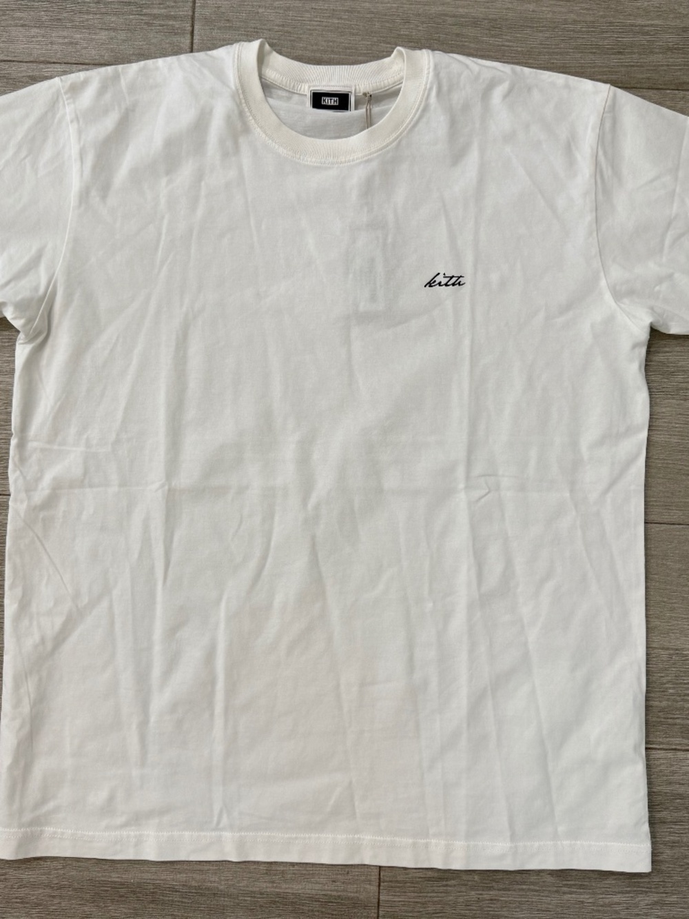 2026 Men's KITH LAX Tee White khma030214-101 T-Shirt Size L Large Brand New